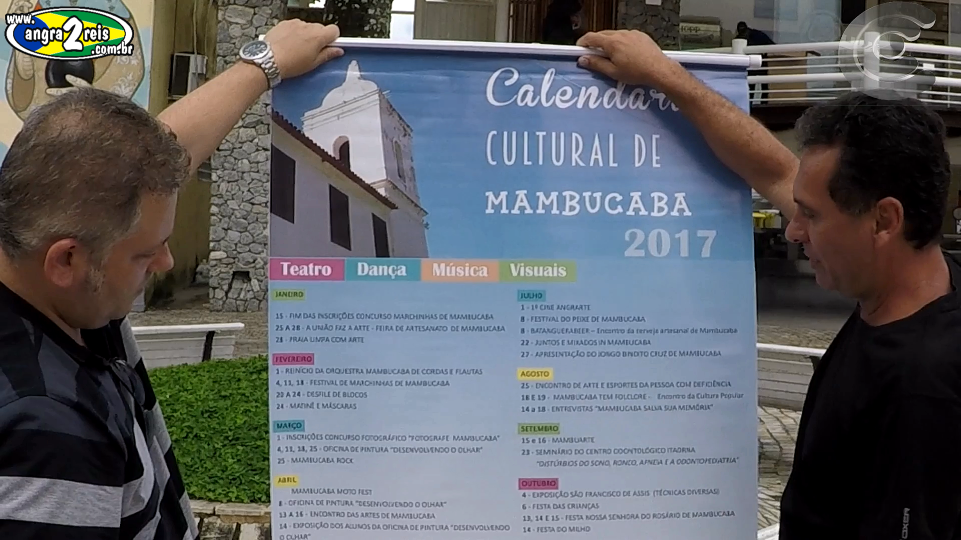 Calendário Cultural de Mambucaba em 2017