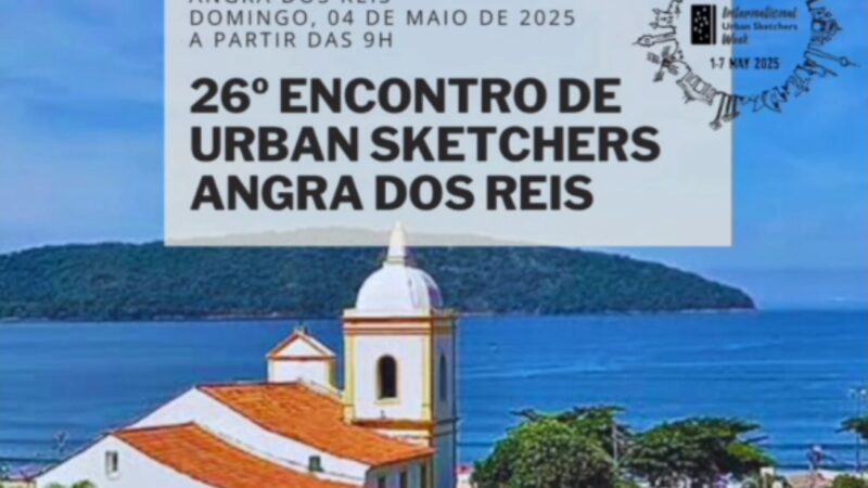AFOCAR e URBAN SKETCHERS 2025